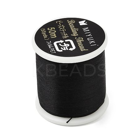 Flat MIYUKI Nylon Beading Thread FB-CBA3435-01W-1