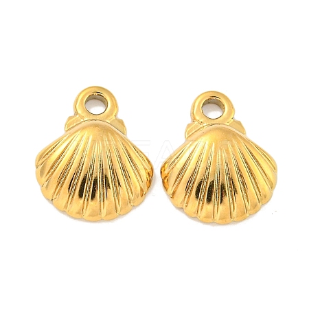 Ion Plating(IP) 304 Stainless Steel Charms STAS-P365-02G-1