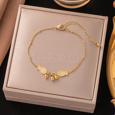 Stainless Steel Alloy Charm Anklets WG33B59-27-1