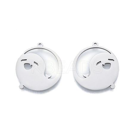 Non-Tarnish 201 Stainless Steel Pendant STAS-B027-14P-1