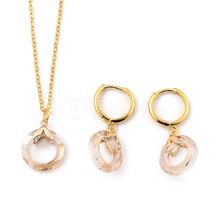 Glass Jewelry Sets SJEW-JS01122-02-1