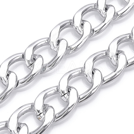 Aluminum Curb Chains CHA-N003-28S-1