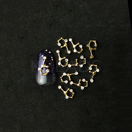 Alloy Cabochons MRMJ-WH0062-49K-1