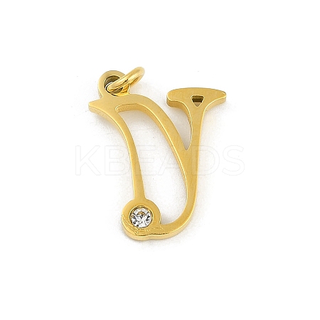 304 Stainless Steel Pendants STAS-R137-01G-V-1