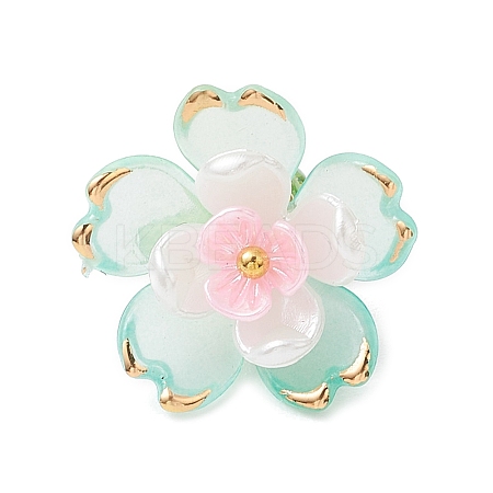 Transparent Acrylic Pendants PALLOY-MZ00822-05-1