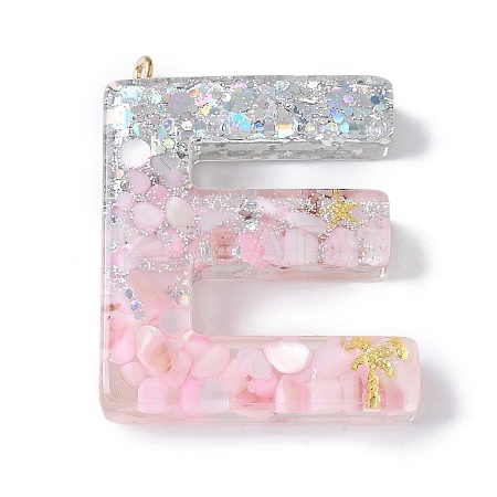 Resin Pendants RESI-B029-01P-E-1