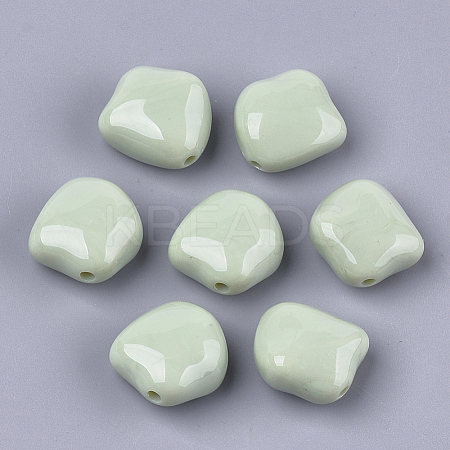 Acrylic Beads OACR-S029-058C-1