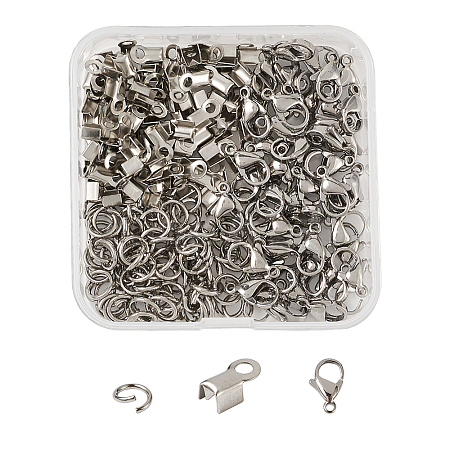 304 Stainless Steel Jewelry Findings Sets STAS-TA0004-07-1