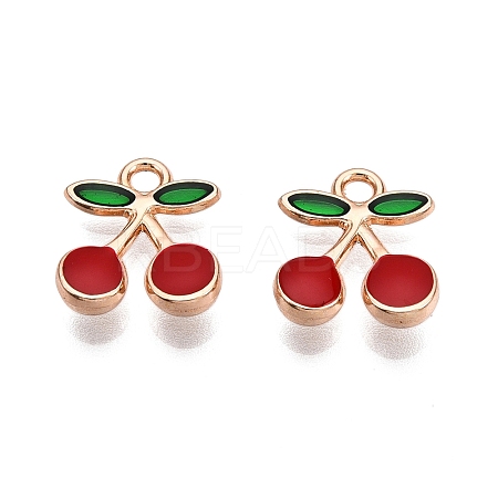 Alloy Enamel Pendants ENAM-T020-93-1
