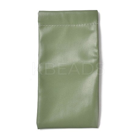 Rectangle PU Leather Glasses Case AJEW-H142-01D-1