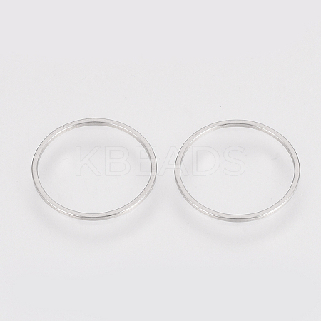 Tarnish Resistant 304 Stainless Steel Linking Ring LS-STAS-S079-13A-1
