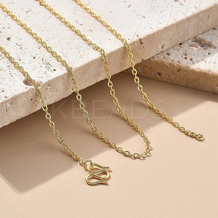 2MM 304 Stainless Steel Cable Chain Necklaces for Men Women NJEW-G160-05G-01-1