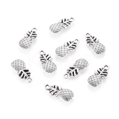 Pineapple Tibetan Style Alloy Pendants LS-TIBEP-N008-13AS-NR-1