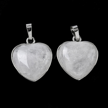 Natural Quartz Crystal Pendants G-A298-03P-1