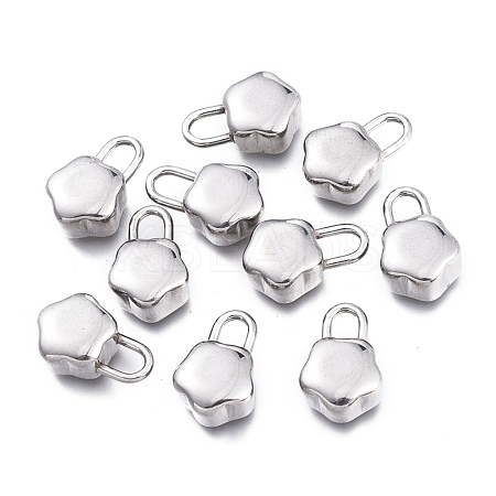 Tarnish Resistant 304 Stainless Steel Charms STAS-K207-54P-1
