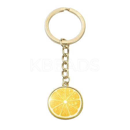 Alloy Enamel Keychains KEYC-YW00233-02-1