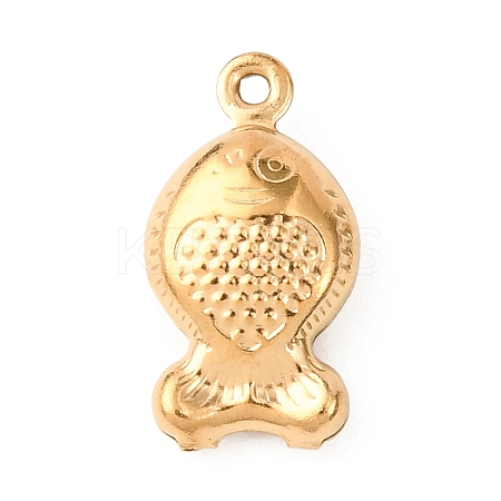 304 Stainless Steel Pendants STAS-D129-17G-G-1