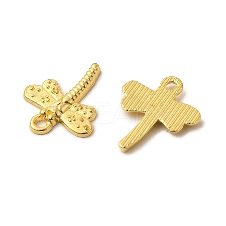 Tibetan Style Dragonfly Alloy Pendants TIBEP-A718-G-NR-1