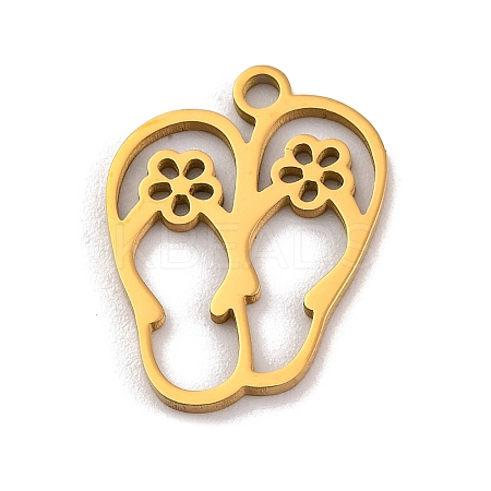 201 Stainless Steel Pendants LS-STAS-U016-03G-1