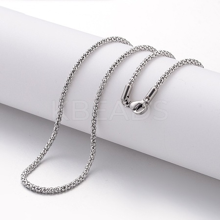 Non-Tarnish 304 Stainless Steel Necklace LS-MAK-K004-02P-1