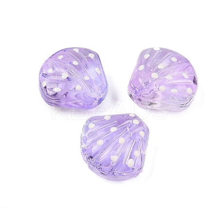 Transparent Glass Beads GLAA-B024-02F-1