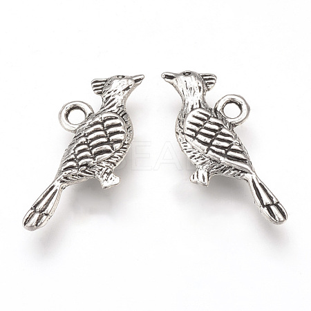 Tibetan Style Alloy Pendants TIBEP-T002-30AS-RS-1