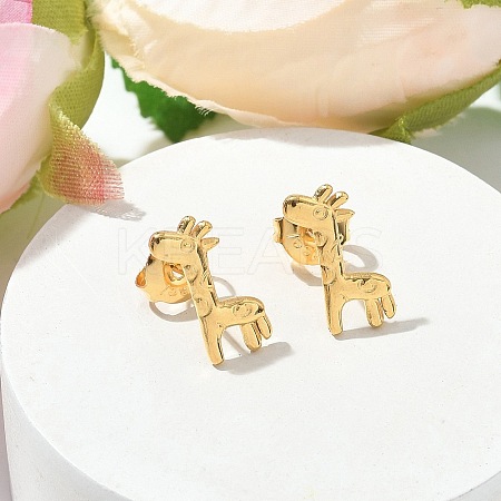 304 Stainless Steel Stud Earrings for Women LS-STAS-Z117-15G-01-1