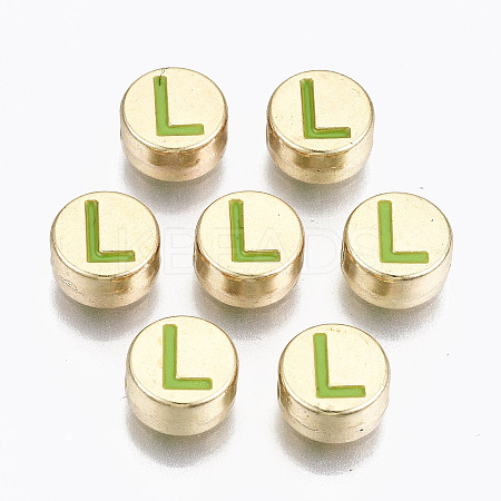 Alloy Enamel Beads LS-X-ENAM-S122-029L-RS-1