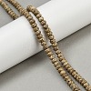 Natural Rudraksha Bodhi Seed Beads Strand WOOD-B010-D03-4x6mm-1