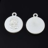 Acrylic Imitation Pearl Pendants OACR-N134-012-4