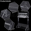 1 Set Acrylic Earring Display Stands EDIS-CP0001-14D-6