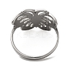 Non-Tarnish 201 Stainless Steel Finger Rings RJEW-G278-02P-3