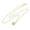 925 Sterling Silver Colorful Cubic Zirconia Constellation Pendant Cable Chain Necklaces for Women STER-R009-01G-05-4