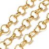 304 Stainless Steel Textured Figaro Chains CHS-S010-03G-1