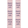200Pcs Thank You Theme Stickers Roll DIY-M070-01F-3
