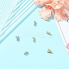 6Pcs 6 Styles 304 Stainless Steel Ice Pick Pinch Bails STAS-CJ0003-21-5