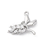 Brass Crystal Rhinestone Pendants KK-E793-05P-1