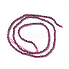 Glass Beads Strands G-F596-47F-2mm-2