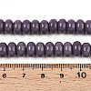 Opaque Solid Color Glass Beads Strands X-GLAA-ZX008-8mm-18S-4