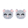 Handmade Seed Beads Pendants LS-SEED-I012-45C-1