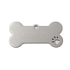 Non-Tarnish 304 Stainless Steel Pendants STAS-U007-16B-P-1