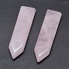 Natural Rose Quartz Cabochons G-P384-E05-2