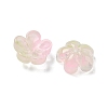 Dyed & Heated Glass Bead Caps GLAA-C042-01H-2
