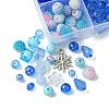 Mixed Styles Transparent Acrylic Beads MACR-FS0001-60-3