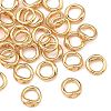 SHEGRACE Brass Ring Charm Connectors XGR-Q6M861-913G-1