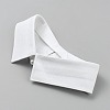 Polyester & Glass Rhinestone Fake Shirt Collar DIY-WH0060-71A-2