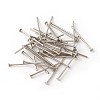 304 Stainless Steel Flat Head Pins STAS-G185-07P-0.6x14mm-1
