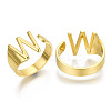 Alloy Cuff Finger Rings X-RJEW-S038-195W-G-NR-1