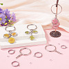 5Pcs 304 Stainless Steel Open Back Bezel Pendants STAS-TAD0001-01D-5