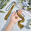 Polyester Graduation Tassel Pendant Decorations AJEW-WH20020-078A-3